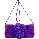 Evening Bag - Flower – Purple – BG-90674PU Evening Bag - Flower – Purple – BG-90674PU